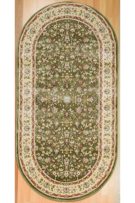 Килим Iranian Star 2661 green овал